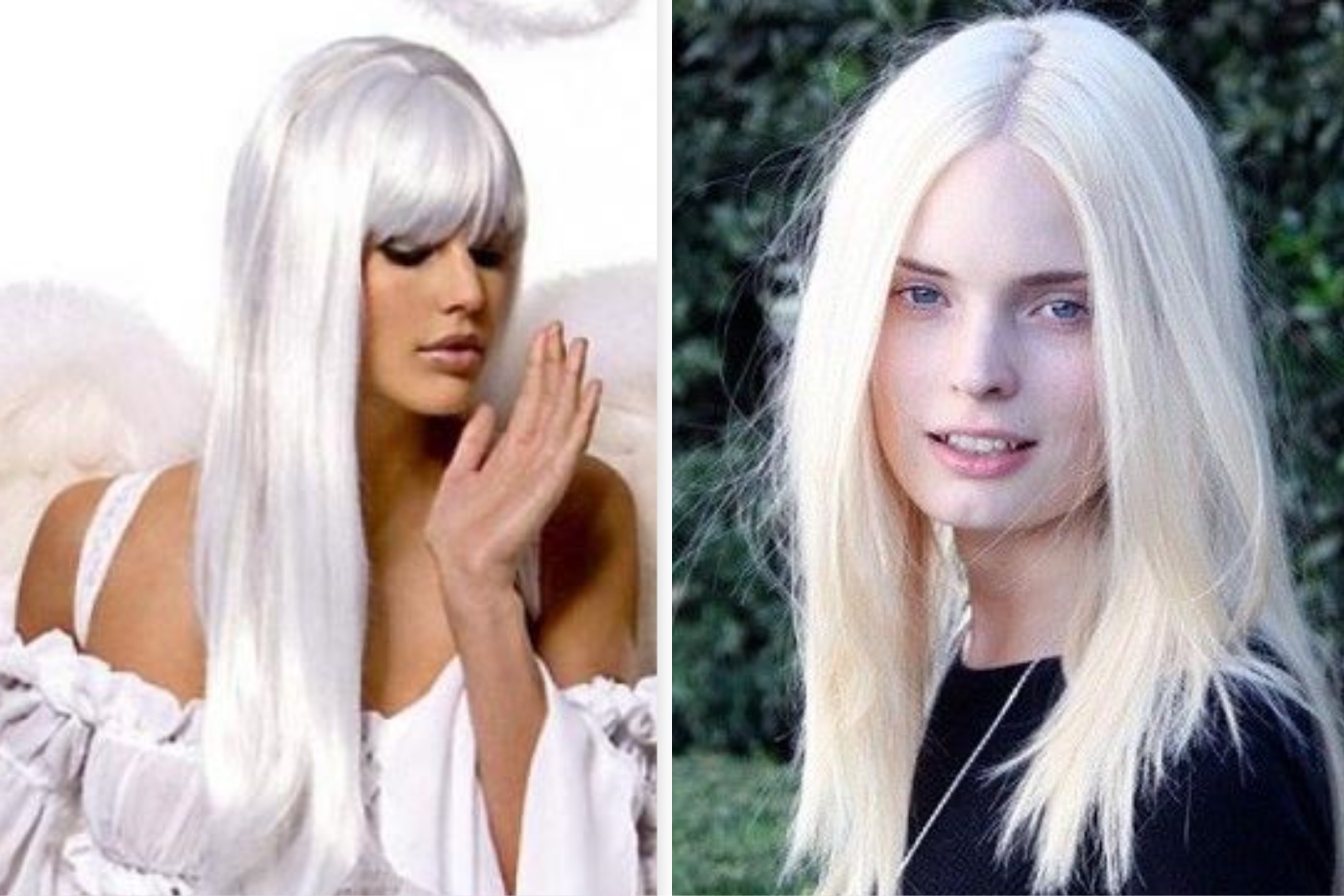 От чего могут стать белыми волосы